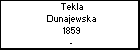 Tekla Dunajewska