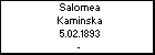 Salomea Kaminska