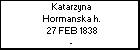 Katarzyna Hormanska h.
