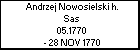 Andrzej Nowosielski h. Sas