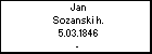 Jan Sozanski h.