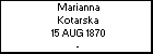 Marianna Kotarska