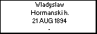 Wladyslaw Hormanski h.