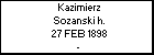 Kazimierz Sozanski h.