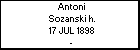 Antoni Sozanski h.