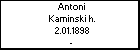Antoni Kaminski h.