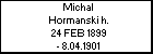 Michal Hormanski h.