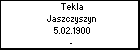 Tekla Jaszczyszyn