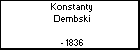 Konstanty Dembski