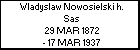 Wladyslaw Nowosielski h. Sas