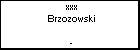 xxx Brzozowski