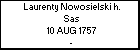 Laurenty Nowosielski h. Sas