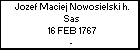 Jozef Maciej Nowosielski h. Sas