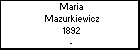 Maria Mazurkiewicz