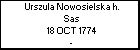 Urszula Nowosielska h. Sas