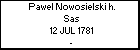 Pawel Nowosielski h. Sas