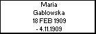 Maria Gablowska