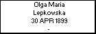Olga Maria Lepkowska