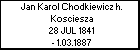 Jan Karol Chodkiewicz h. Kosciesza