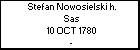 Stefan Nowosielski h. Sas