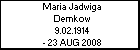 Maria Jadwiga Demkow