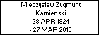 Mieczyslaw Zygmunt Kamienski