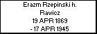 Erazm Rzepinski h. Rawicz
