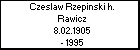 Czeslaw Rzepinski h. Rawicz