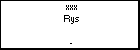 xxx Rys