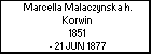 Marcella Malaczynska h. Korwin