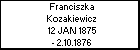 Franciszka Kozakiewicz