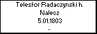 Telesfor Radaczynski h. Nalecz
