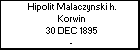 Hipolit Malaczynski h. Korwin