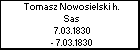 Tomasz Nowosielski h. Sas