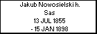 Jakub Nowosielski h. Sas