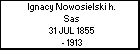 Ignacy Nowosielski h. Sas