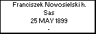 Franciszek Nowosielski h. Sas