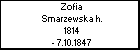 Zofia Smarzewska h.