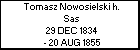 Tomasz Nowosielski h. Sas