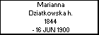 Marianna Dziatkowska h.
