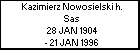 Kazimierz Nowosielski h. Sas