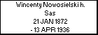 Wincenty Nowosielski h. Sas