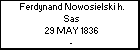 Ferdynand Nowosielski h. Sas