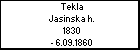 Tekla Jasinska h.