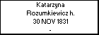 Katarzyna Rozumkiewicz h.