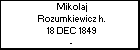 Mikolaj Rozumkiewicz h.