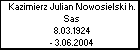 Kazimierz Julian Nowosielski h. Sas