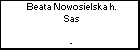 Beata Nowosielska h. Sas