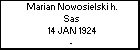 Marian Nowosielski h. Sas