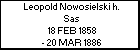 Leopold Nowosielski h. Sas